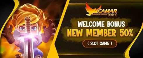 Bonus Welcome New Member 100% promotion banner